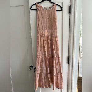 Pampelone Elegant Pink Sleeveless Dress